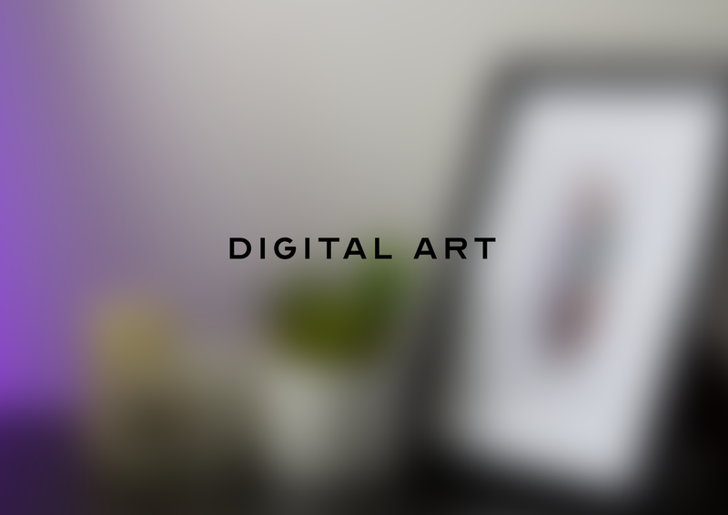 This shows the digital art button